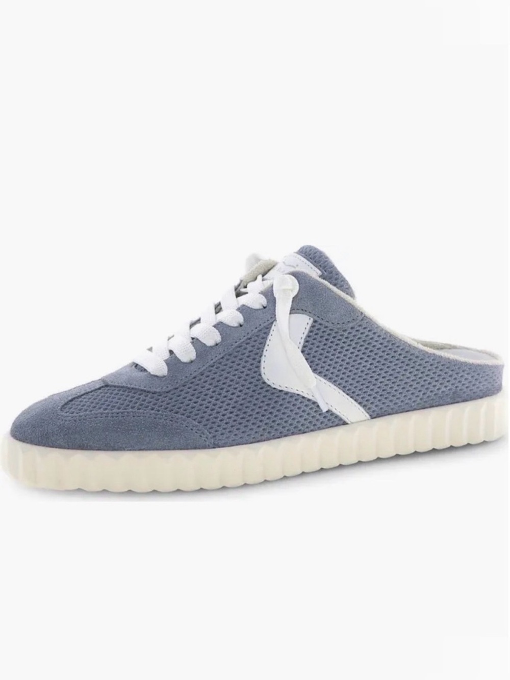 NWT VOILE BLANCHE Ines Sneaker Mule in Cloud Grey